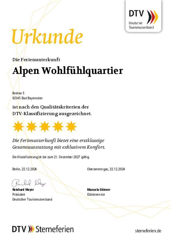 Alpen Wohlfuehlquartier Villa Bayersoien Екстериор снимка